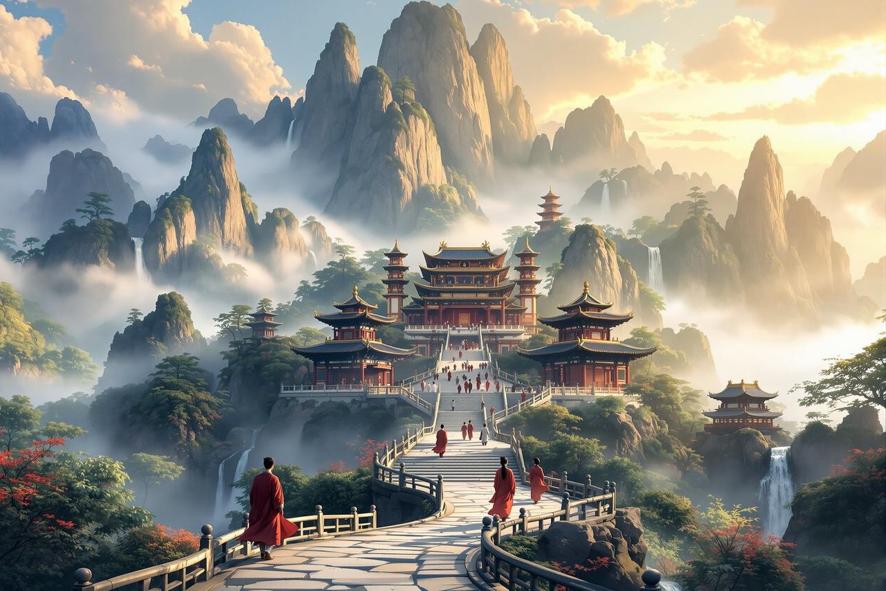 《凤鸣九霄》文化文旅短剧 - 漫剧工厂案例 漫剧工厂成功案例 - 《凤鸣九霄》文化文旅短剧